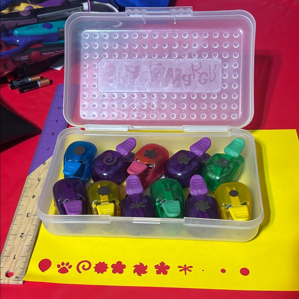 Craft Punch Set of 11 with Case